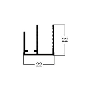 TRANSPASSE MÃO AMIGA 10MM - PRETO