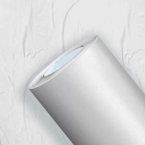 VINIL AUTO ADESIVO COM FILME BRANCO FOSCO 80 MICRONS E LINER 100 GSM/M2 EM ROLO DE 1,06X50M