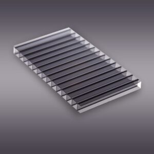CHAPA DE POLICARBONATO ALVEOLAR - FUME - 2.100 X 6.000 X 4MM.