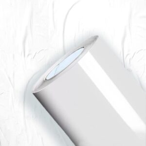 VINIL AUTO ADESIVO COM FILME BRANCO BRILHANTE 80 MICRONS E LINER 100 GSM/M2 EM ROLO DE 1,52X50M