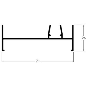 MARCO LATERIAL - BRANCO