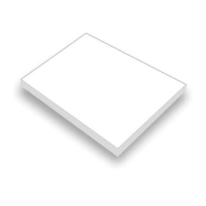 CHAPA DE PVC EXPANDIDO - BRANCO - 1.220 X 2.440MM X 2MM DE ESPESSURA.